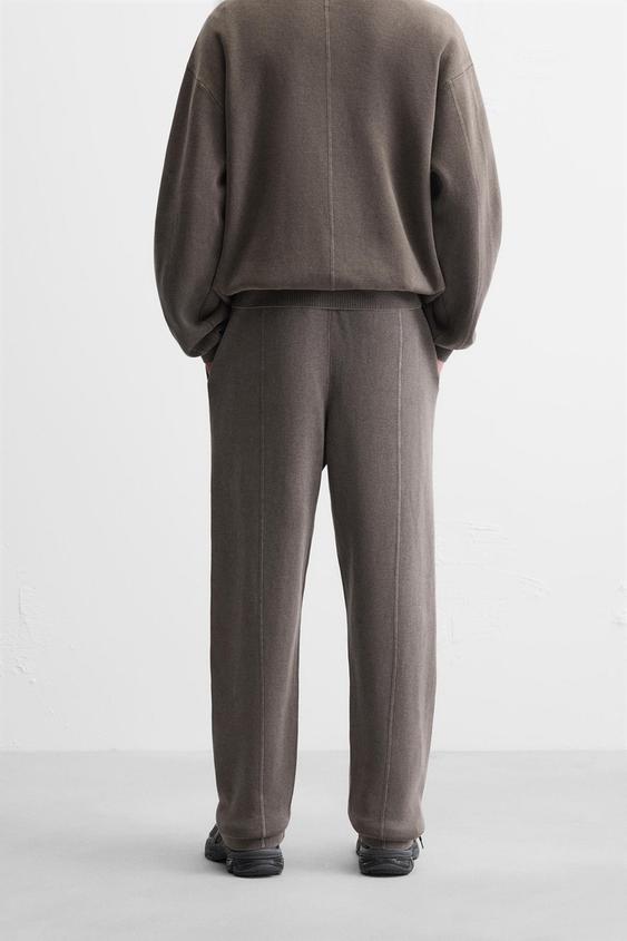 Washed Sweatsuit - Brown