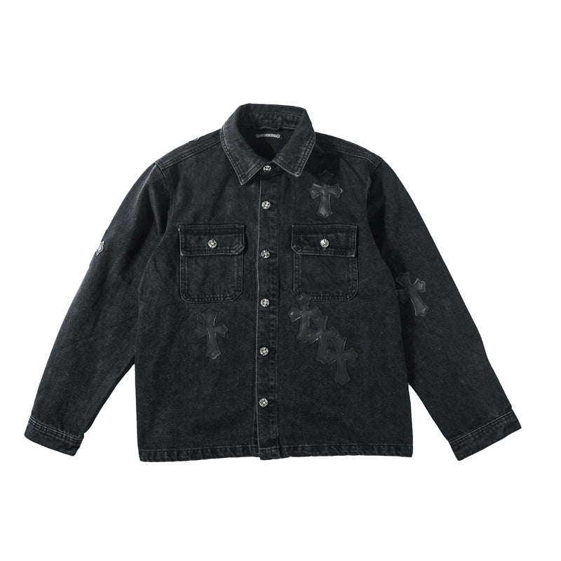 CH Denim Patch Jacket J8279