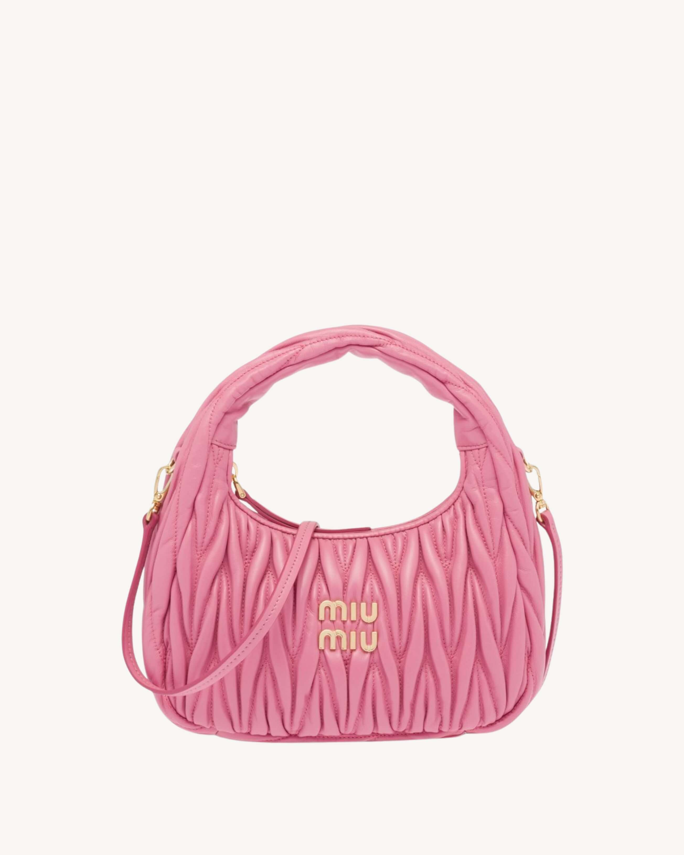 Miu Miu "Wander Matelassé" Shoulder Bag