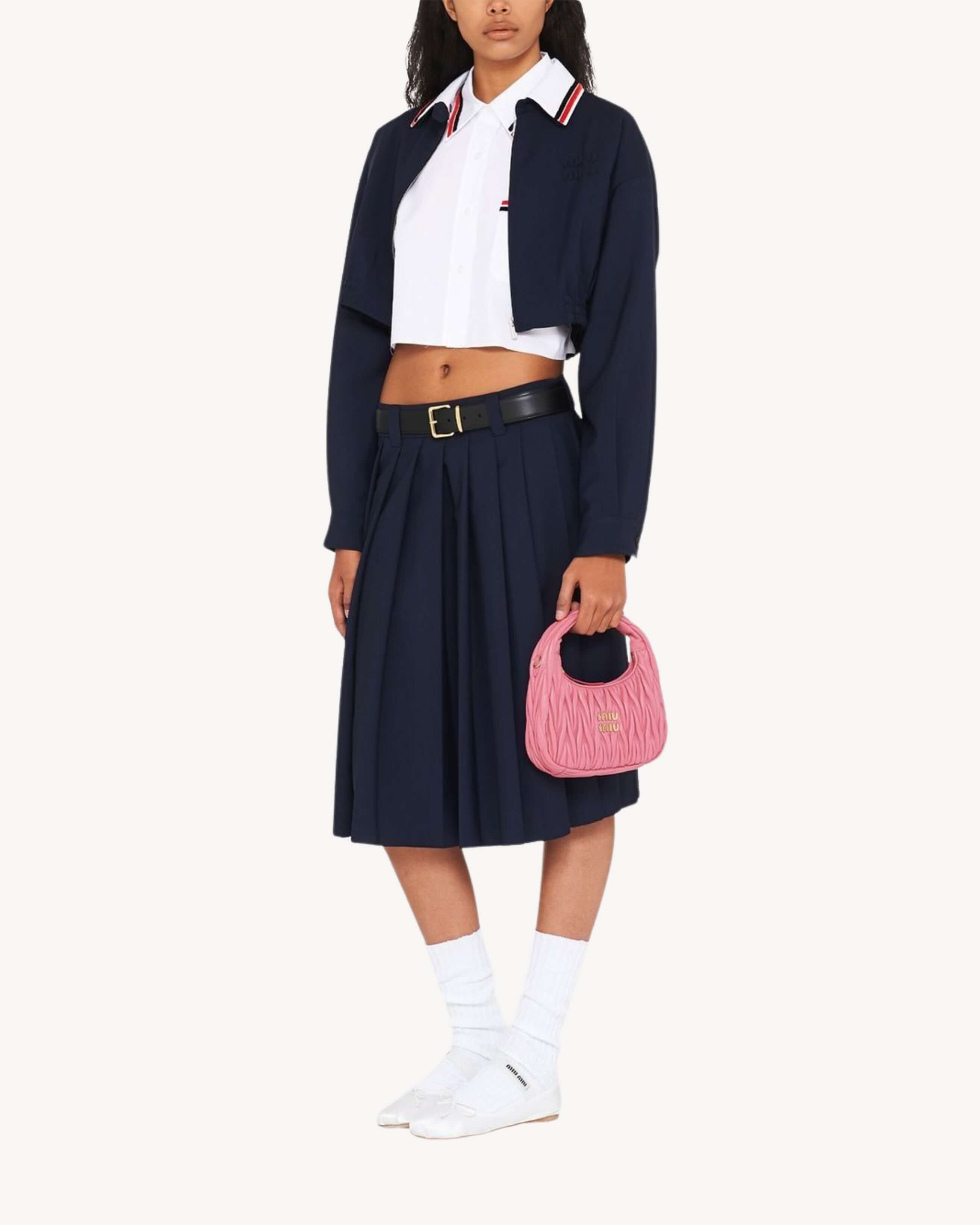 Miu Miu "Wander Matelassé" Shoulder Bag