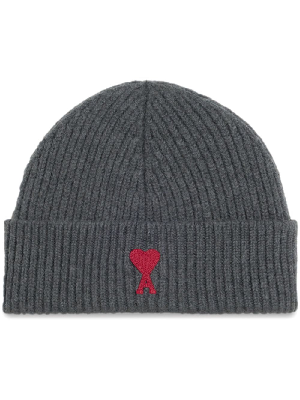 AMI Paris Cashmere & Wool Beanie