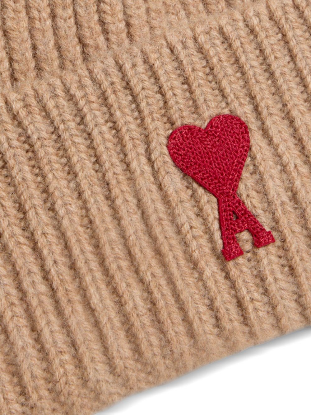 AMI Paris Cashmere & Wool Beanie