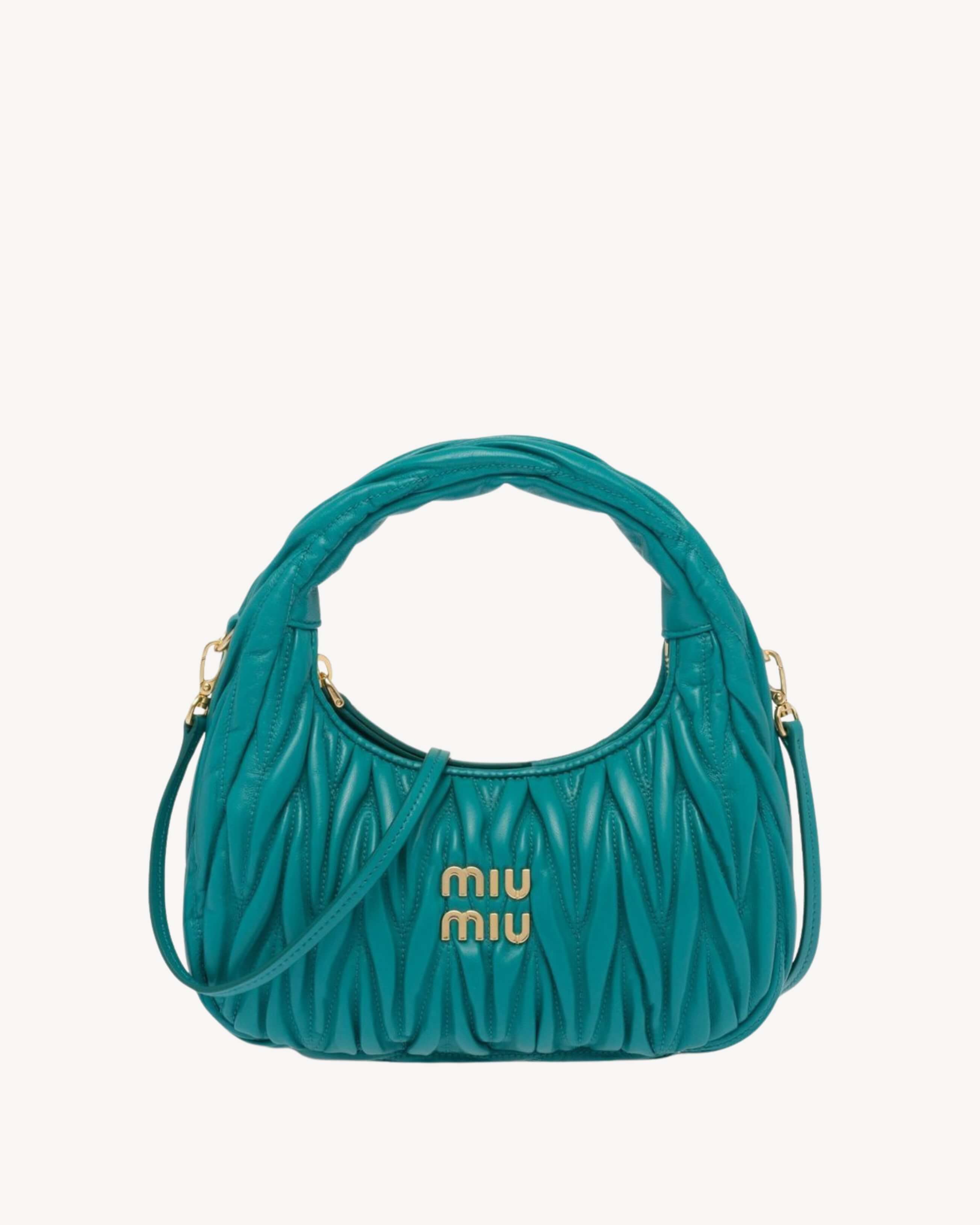 Miu Miu "Wander Matelassé" Shoulder Bag