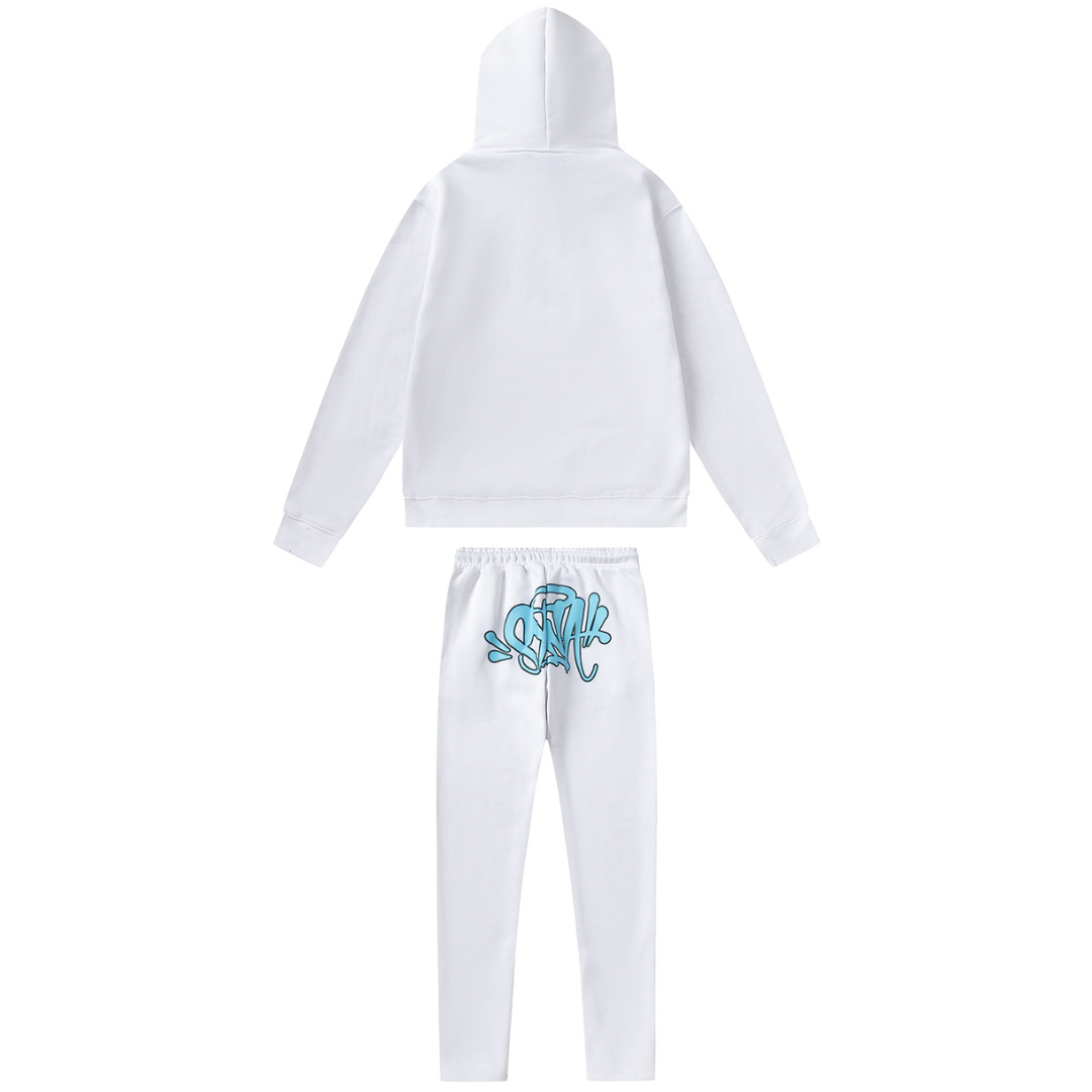 Syna World White Blue Tracksuit