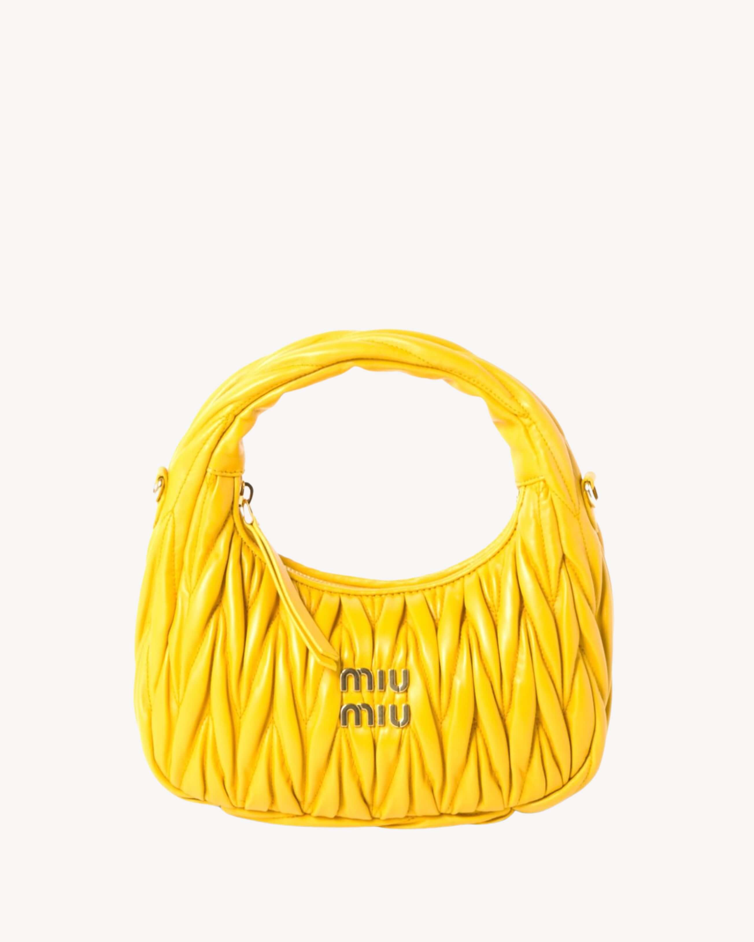 Miu Miu "Wander Matelassé" Shoulder Bag